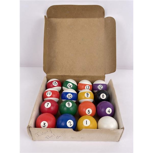 Antique Pool Ball Set