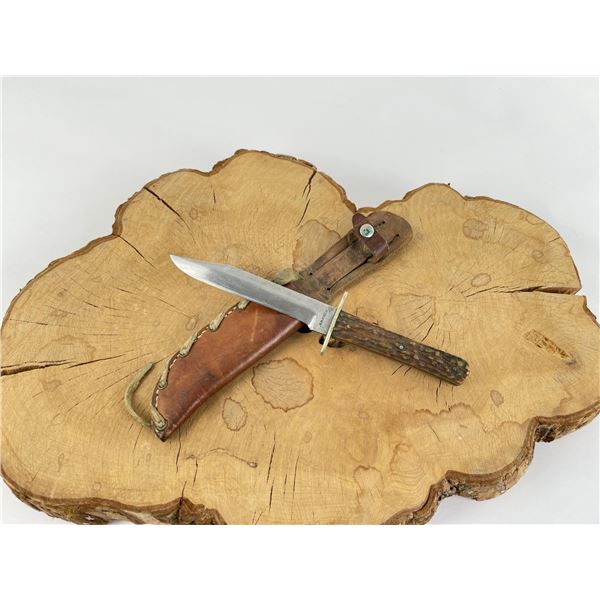 Stag Handle Bowie Knife