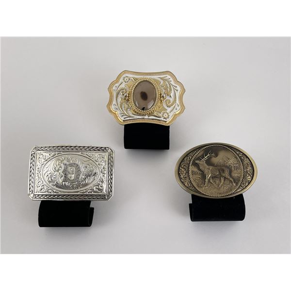 Collection of Cowboy Belt Buckles