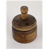 Image 1 : Antique Pineapple Design Wood Butter Mold