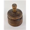 Image 3 : Antique Pineapple Design Wood Butter Mold