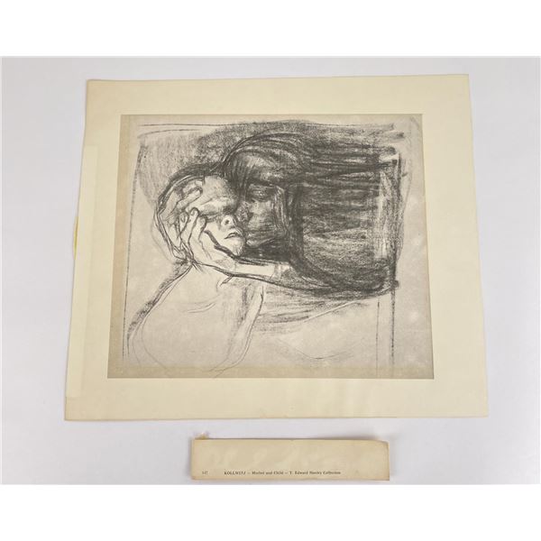 Kollwitz Mother and Child Print