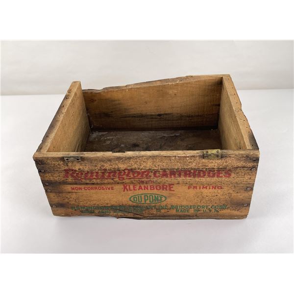 Remington .22 LR Hollow Point Wood Crate Box