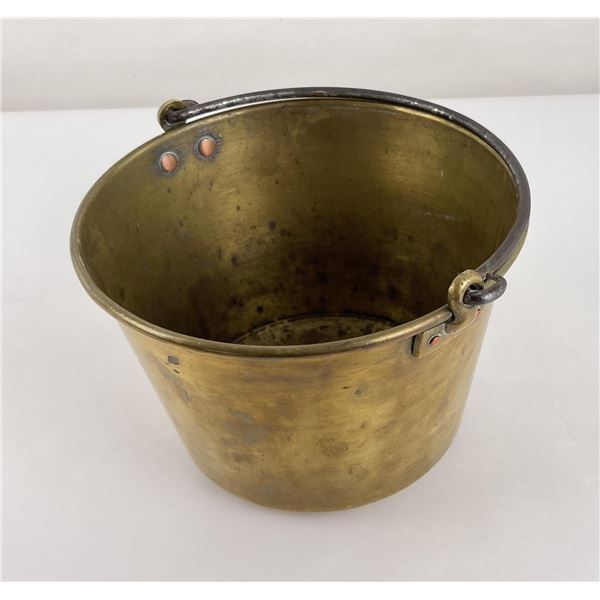 The American Brass Kettle Fur Trade Pail
