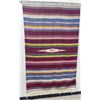 Image 1 : Antique Mexican Wool Serape Saltillo Blanket