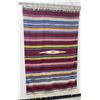 Image 2 : Antique Mexican Wool Serape Saltillo Blanket