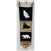 Image 1 : Alaskan Inuit Eskimo Wool Wall Hanging