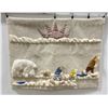 Image 1 : Alaskan Inuit Eskimo Wool Textile Wall Hanging