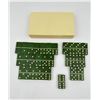 Image 1 : Green Bakelite Dominos Set