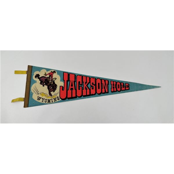 Jackson Hole Wyoming Pennant