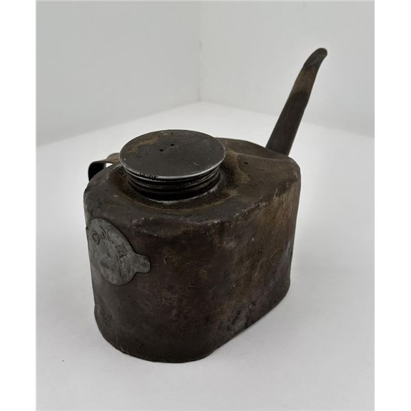 Great Northern Railroad Oil Can Montana