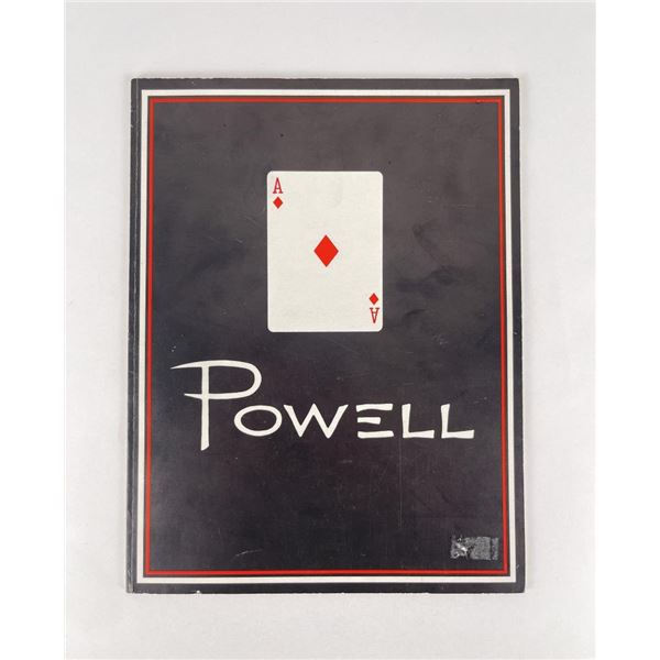 Ace Powell Montana Artist Book