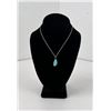Image 1 : Navajo Sterling Silver Turquoise Necklace