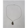 Image 3 : Navajo Sterling Silver Turquoise Necklace