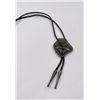 Image 3 : Sterling Silver Tigers Eye Bolo Tie