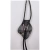 Image 5 : Sterling Silver Tigers Eye Bolo Tie