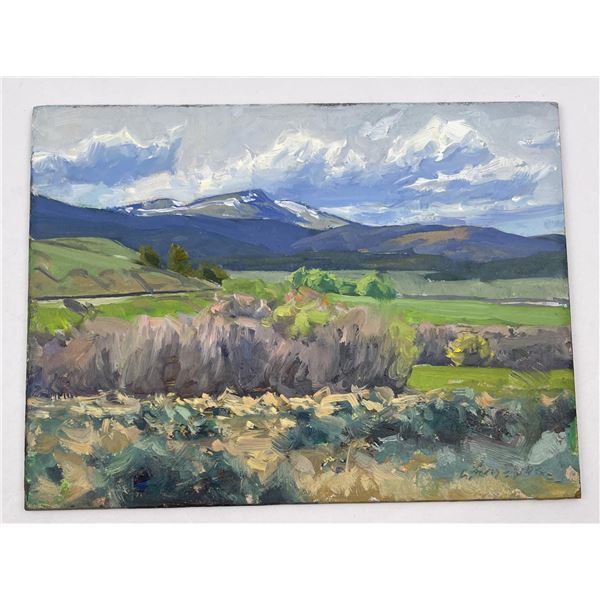 Taylor Lynde Montana Oil Painting