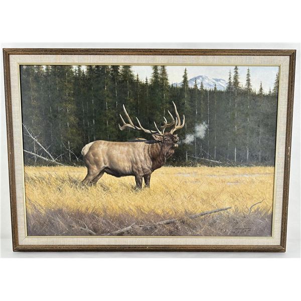 Michael Schreck Rocky Mountain Elk Painting