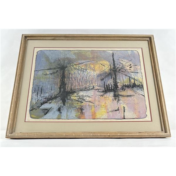 Jack Ogden Sacramento California Serigraph Print