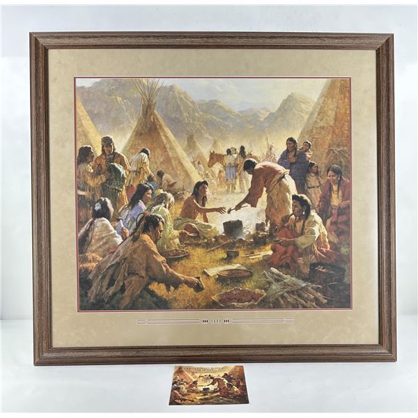 Howard Terpning Old Country Buffet Print