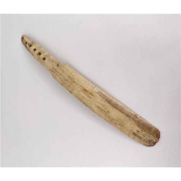 Ancient Inuit Eskimo Snow Knife Tool