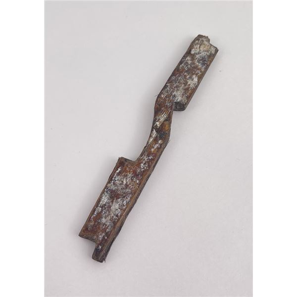 Ancient Inuit Eskimo Fishing Net Repair Tool