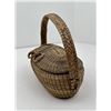 Image 4 : Athabascan Indian Made Sweetgrass Basket