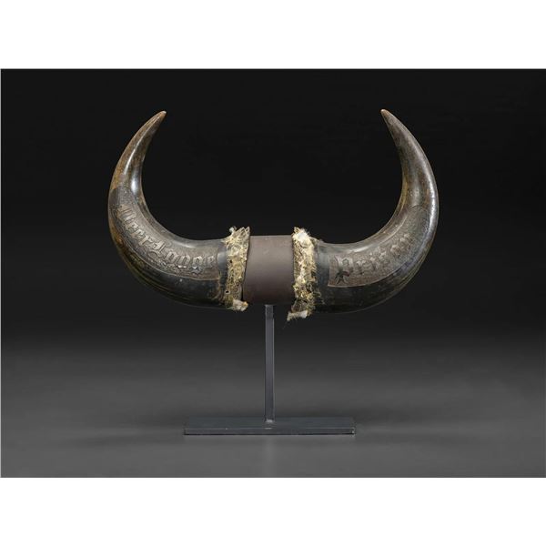 Montana Deer Lodge Prison Inmate Carved Folk Art