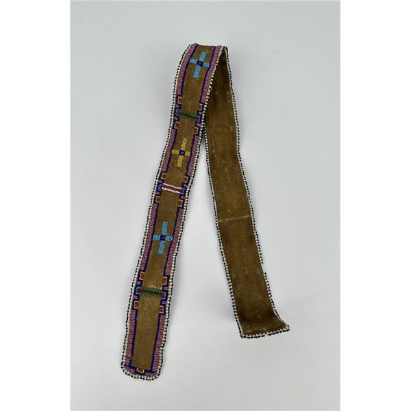 Antique Crow Indian Montana Beaded Belt