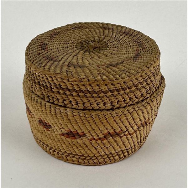 Northwest Coast Makah Nootka Indian Basket