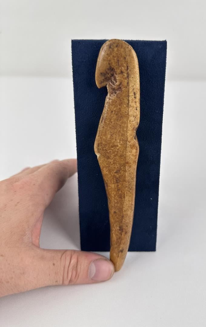 Ancient Inuit Eskimo Fishing Net Repair Tool