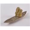 Image 2 : Alaskan Inuit Eskimo Antler Carving