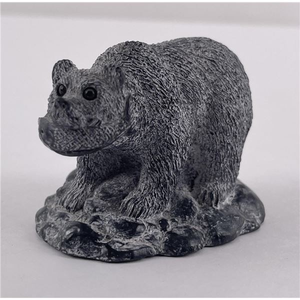 Canadian Inuit Sculpture Wolf Original