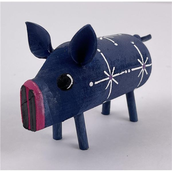 Edith John Navajo Folk Art Wood Carving