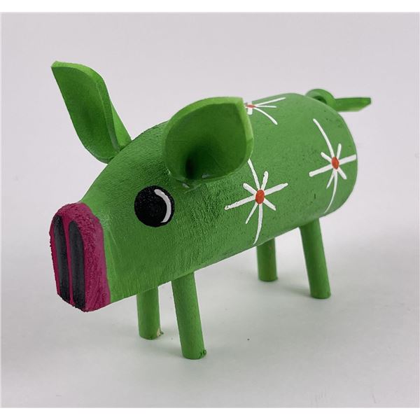 Edith John Navajo Folk Art Wood Carving