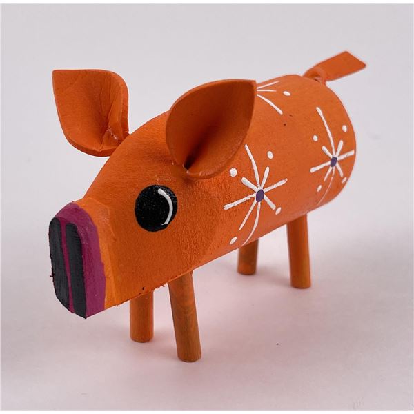 Edith John Navajo Folk Art Wood Carving