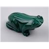 Image 2 : African Malachite Frog Carving