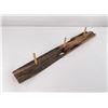 Image 1 : California Redwood Wood Coat Rack