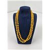 Image 1 : Yellow Stone Bead Necklace