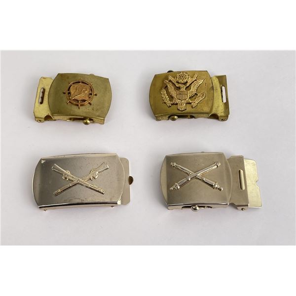 US Army and Artillery Belt Buckles