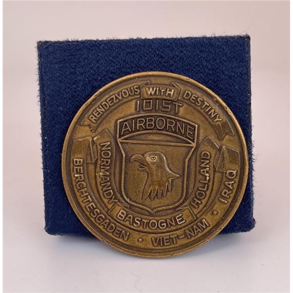 101st Airborne Challenge Coin