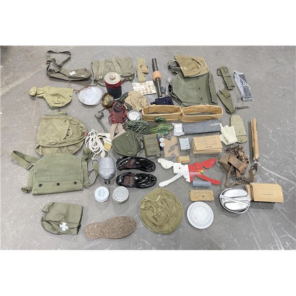 Large Collection of Military Items