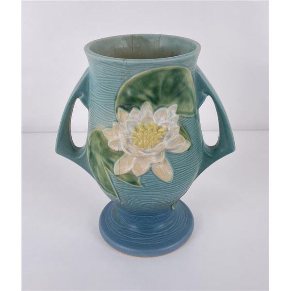 Roseville Water Lily Vase