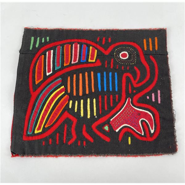 Antique Kuna Mola Cloth Panel