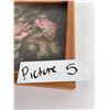 Image 7 : Victorian Rose Painting Oil on Canvas