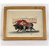 Image 1 : Spanish Bullfighter Watercolor Painting