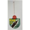 Image 1 : Coca Cola King Size Ice Cold Fan Pull Sign