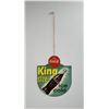Image 2 : Coca Cola King Size Ice Cold Fan Pull Sign