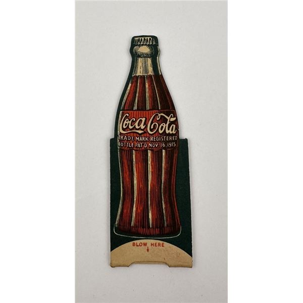 1920s Coca Cola Bottle Shaped Whistle