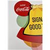 Image 3 : Coca Cola Sign of Good Taste Fan Pull Sign